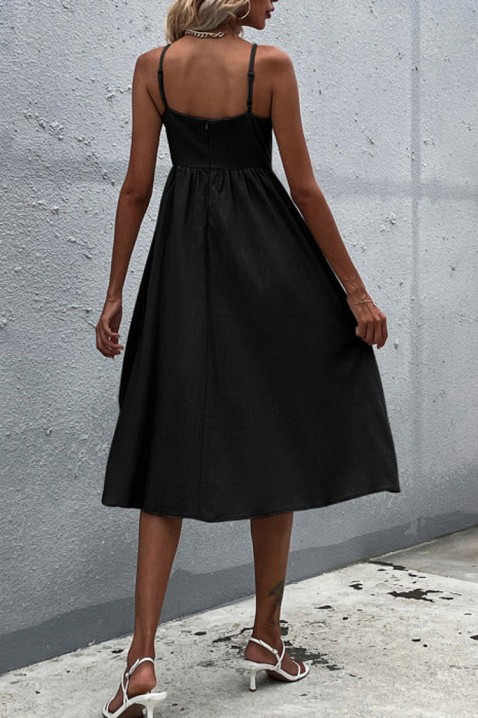 Šaty SIRINDA BLACK, Barva: černá, IVET.EU - Stylové oblečení