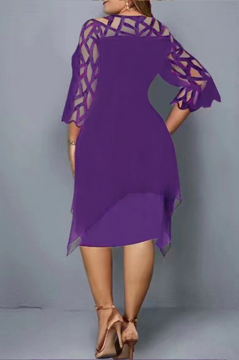 Šaty MAXILARA PURPLE, Barva: fialová, IVET.EU - Stylové oblečení