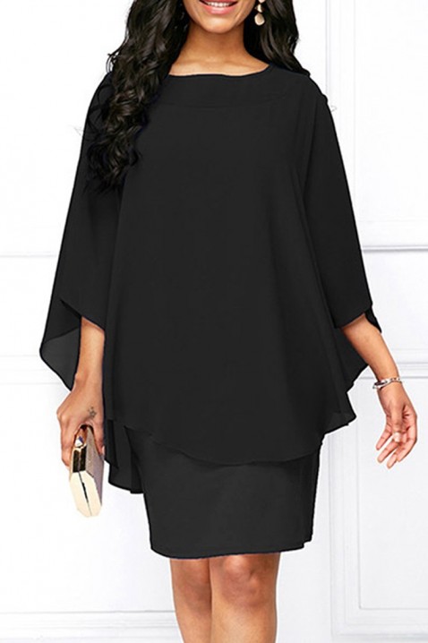 Φόρεμα BARFELDA BLACK, Χρώμα: μαύρο, IVET.EU - Εκπτώσεις έως -80%