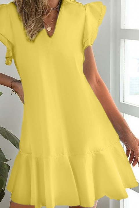 Φόρεμα MIFIRENA YELLOW, Χρώμα: κίτρινο, IVET.EU - Εκπτώσεις έως -80%
