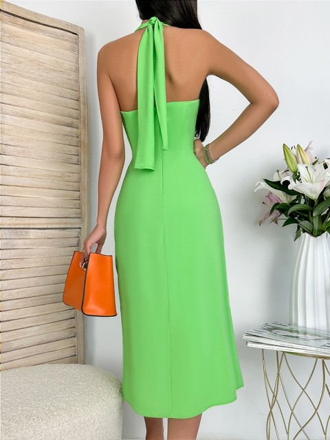 Šaty LANAFA GREEN, Farba: zelená, IVET.EU - Štýlové oblečenie