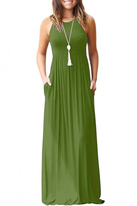 Šaty KARDAMONA GREEN, Farba: zelená, IVET.EU - Štýlové oblečenie