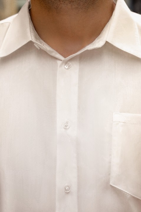 Pánská košile MALTIVO BEIGE, Barva: béžová, IVET.EU - Stylové oblečení