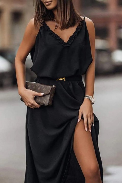Šaty SELKOSA BLACK, Barva: černá, IVET.EU - Stylové oblečení