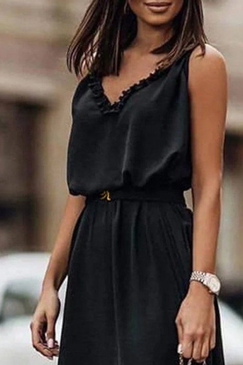Šaty SELKOSA BLACK, Barva: černá, IVET.EU - Stylové oblečení