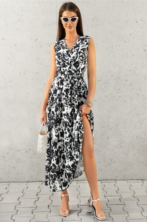 Φόρεμα SELMONIA BLACK, Χρώμα: μαύρο, IVET.EU - Εκπτώσεις έως -80%