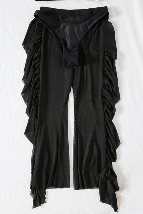 Plážový komplet SALIVSA BLACK, Barva: černá, IVET.EU - Stylové oblečení
