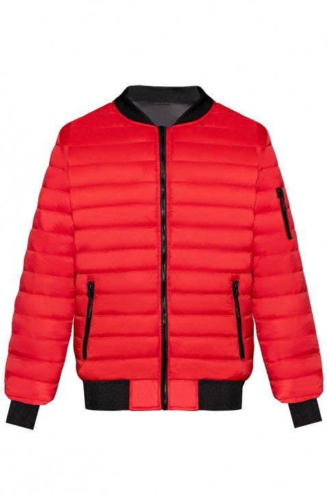 Pánská bunda NORIS RED, Barva: červená, IVET.EU - Stylové oblečení