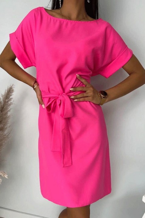 Φόρεμα TAROLMA FUCHSIA, Χρώμα: φούξια, IVET.EU - Εκπτώσεις έως -80%
