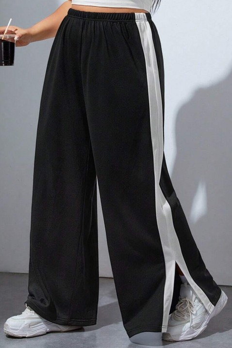 Dámské kalhoty FLAMONTA, Barva: černá, IVET.EU - Stylové oblečení