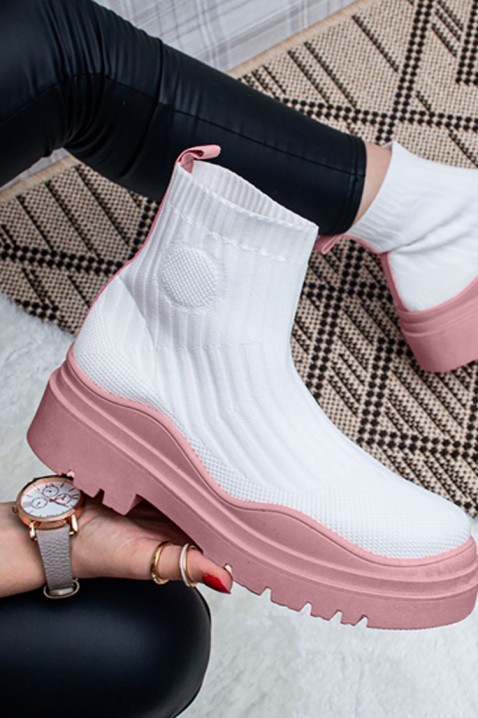 Γυναικείες μπότες LENTELA PINK, Χρώμα: ροζ, IVET.EU - Εκπτώσεις έως -80%