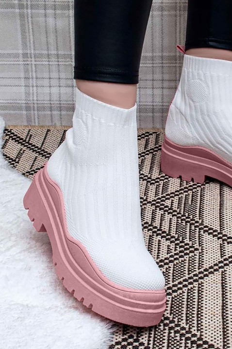 Γυναικείες μπότες LENTELA PINK, Χρώμα: ροζ, IVET.EU - Εκπτώσεις έως -80%