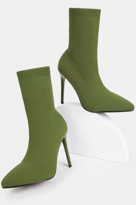 Γυναικείες μπότες MOZINTA GREEN, Χρώμα: πράσινο, IVET.EU - Εκπτώσεις έως -80%