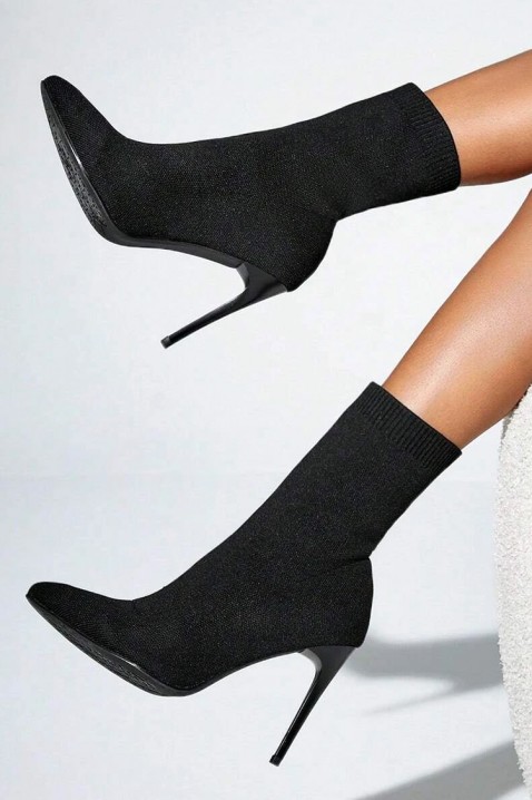 Γυναικείες μπότες MOZINTA BLACK, Χρώμα: μαύρο, IVET.EU - Εκπτώσεις έως -80%
