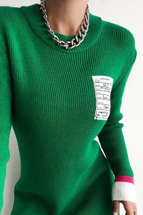 Šaty TALSIMA GREEN, Barva: zelená, IVET.EU - Stylové oblečení