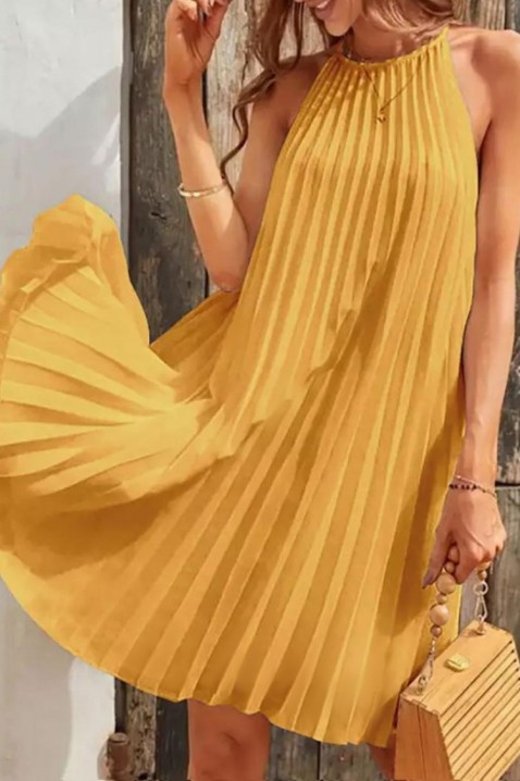 Suknelė RAMORERA YELLOW, Spalvos: geltona, IVET.EU - Madinga apranga