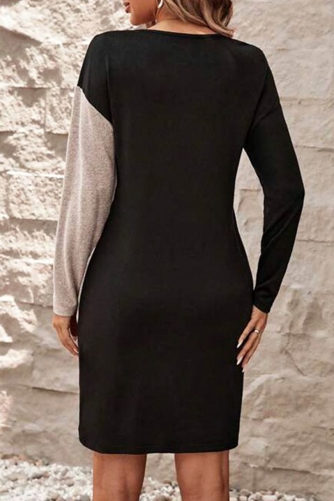 Φόρεμα BEANEHA, Χρώμα: μπεζ και μαύρο, IVET.EU - Εκπτώσεις έως -80%