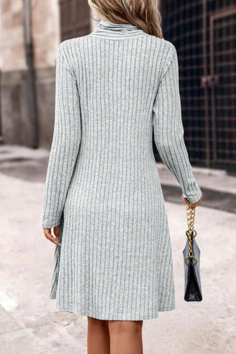 Šaty VIBELHA, Farba: sivá, IVET.EU - Štýlové oblečenie