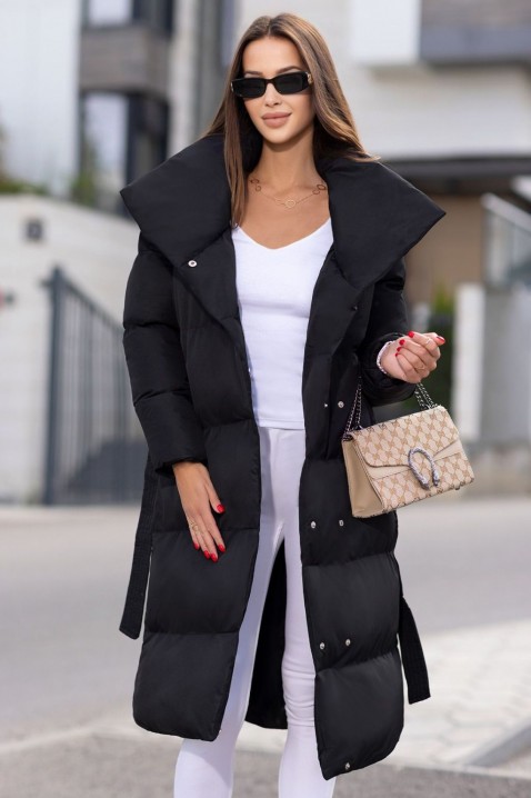 Dámska bunda MARTAVA BLACK, Farba: čierna, IVET.EU - Štýlové oblečenie