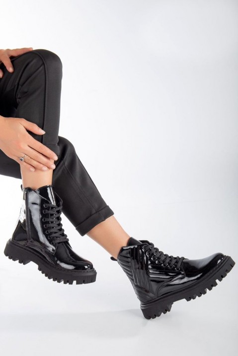Γυναικείες μπότες MAGANEFA BLACK, Χρώμα: μαύρο, IVET.EU - Εκπτώσεις έως -80%