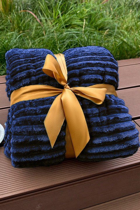 Κουβέρτα DORMERA NAVY 170x210 cm, Χρώμα: σκούρο μπλε, IVET.EU - Εκπτώσεις έως -80%