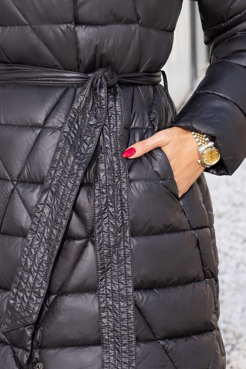 Dámska bunda RAFROHA BLACK, Farba: čierna, IVET.EU - Štýlové oblečenie