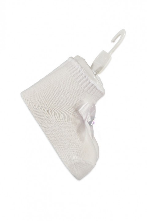 Kojenecké ponožky BRALSI WHITE, Barva: bílá, IVET.EU - Stylové oblečení