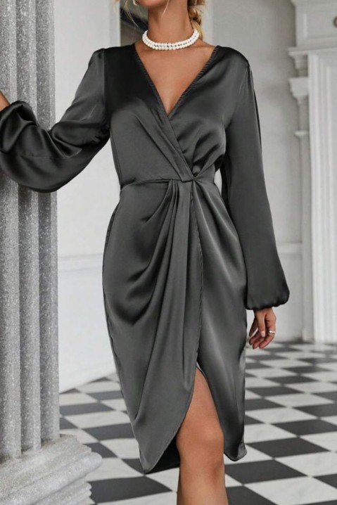 Suknelė EVATELA BLACK, Spalvos: juoda, IVET.EU - Madinga apranga