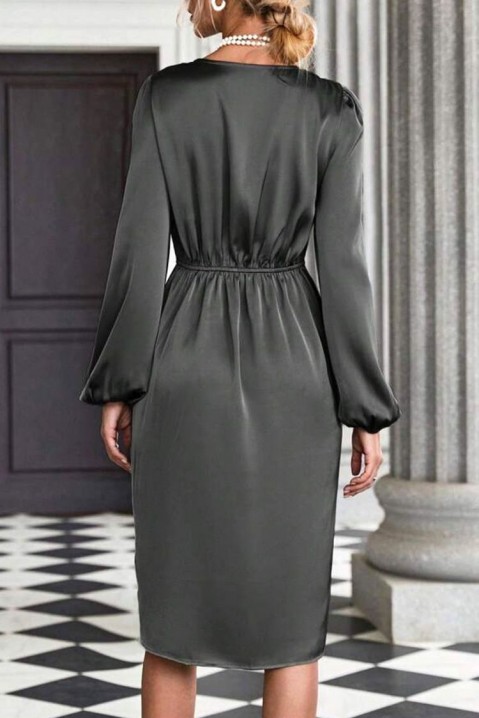 Šaty EVATELA BLACK, Farba: čierna, IVET.EU - Štýlové oblečenie