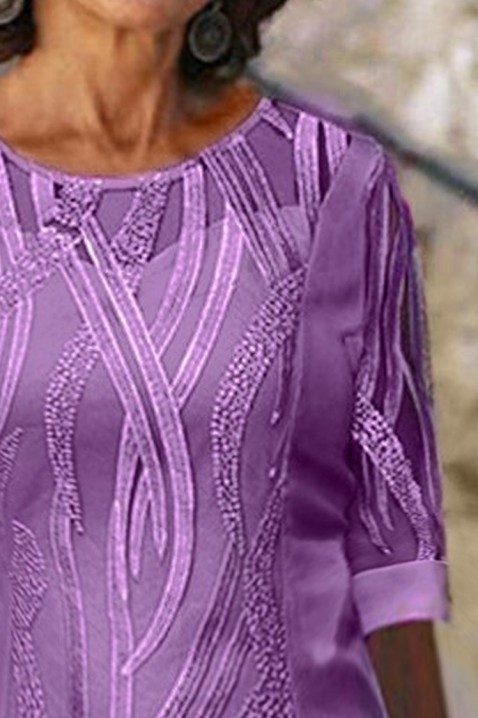 Suknelė BALESA PURPLE, Spalvos: violetinė, IVET.EU - Madinga apranga