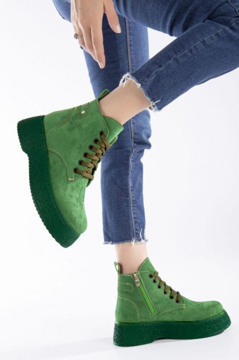 Dámská obuv DAVENDA GREEN, Barva: zelená, IVET.EU - Stylové oblečení