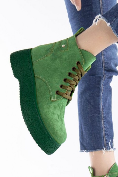 Dámske topánky DAVENDA GREEN, Farba: zelená, IVET.EU - Štýlové oblečenie