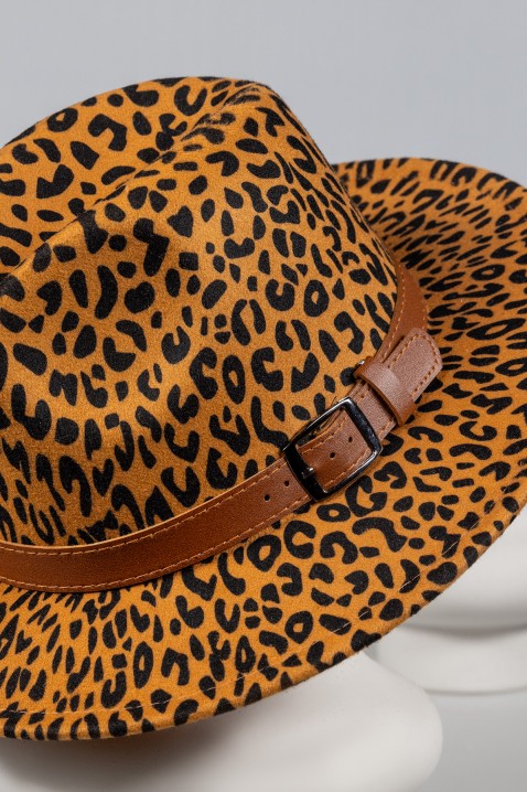 Καπέλο φεντόρα PERELA MUSTARD, Χρώμα: μουσταρδί, IVET.EU - Εκπτώσεις έως -80%