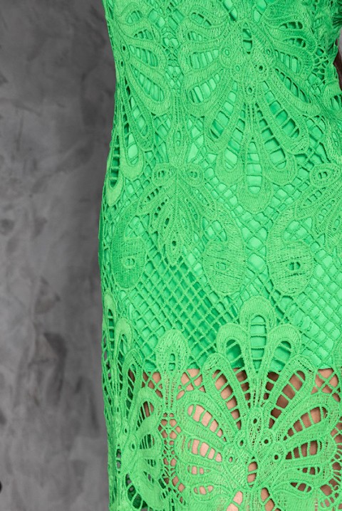 Suknelė LERTIRDA GREEN, Spalvos: žalia, IVET.EU - Madinga apranga