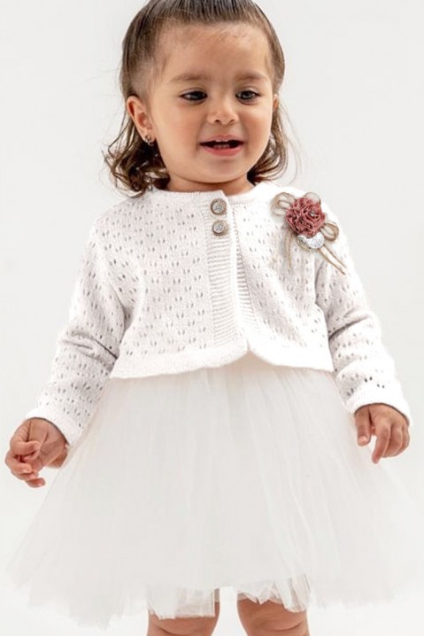 Súprava pre dievča REGIMINA, Farba: biela, IVET.EU - Štýlové oblečenie
