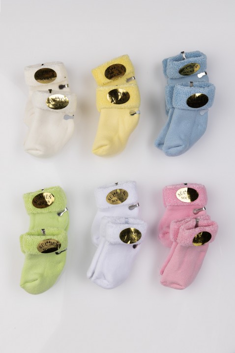 Kojenecký komplet - 12 kusů ponožek LAROSI, Barva: mnohobarevná, IVET.EU - Stylové oblečení