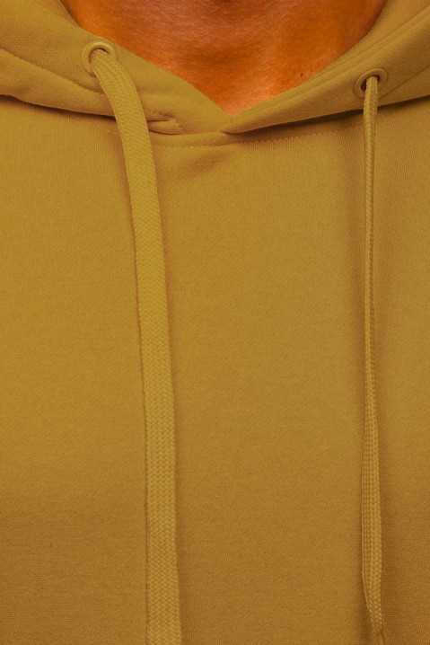 Ανδρικό φούτερ JULIAN DARK YELLOW, Χρώμα: κίτρινο, IVET.EU - Εκπτώσεις έως -80%