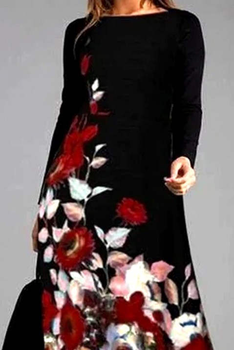 Šaty SEMARDA RED, Barva: černá, IVET.EU - Stylové oblečení
