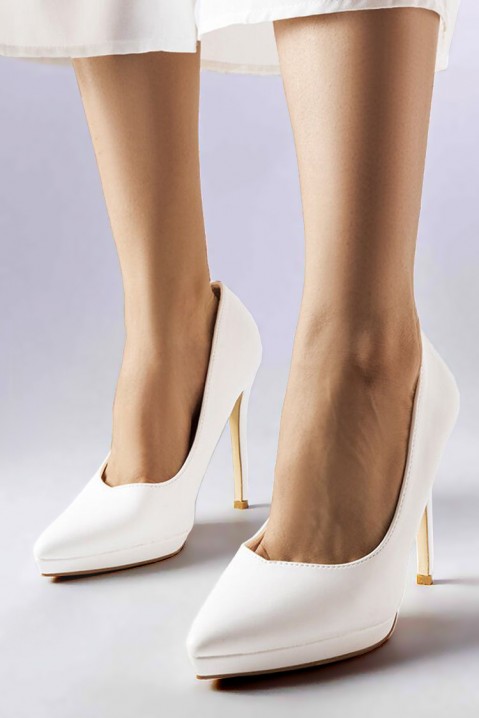 Dámska obuv MALINESA WHITE, Farba: biela, IVET.EU - Štýlové oblečenie