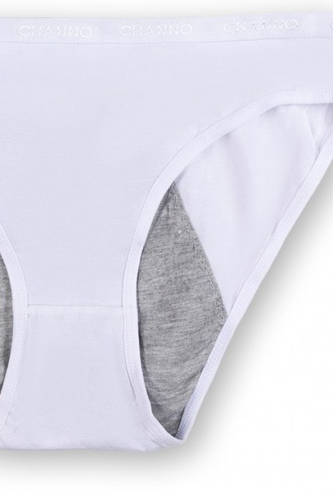Menstruační kalhotky MASITA WHITE, Barva: bílá, IVET.EU - Stylové oblečení