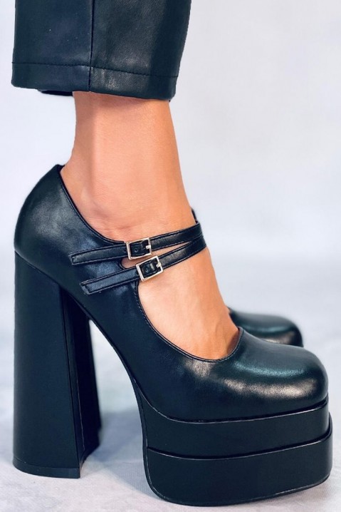 Dámská obuv FREHEVA BLACK, Barva: černá, IVET.EU - Stylové oblečení