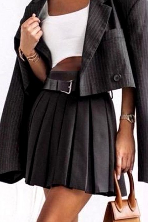 Dámska sukňa POLINSA BLACK, Farba: čierna, IVET.EU - Štýlové oblečenie