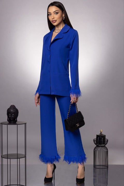 Dámský komplet GROMELSA BLUE, Barva: světlemodrá, IVET.EU - Stylové oblečení