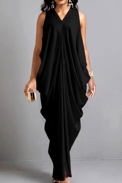 Φόρεμα IDENSIDA BLACK, Χρώμα: μαύρο, IVET.EU - Εκπτώσεις έως -80%