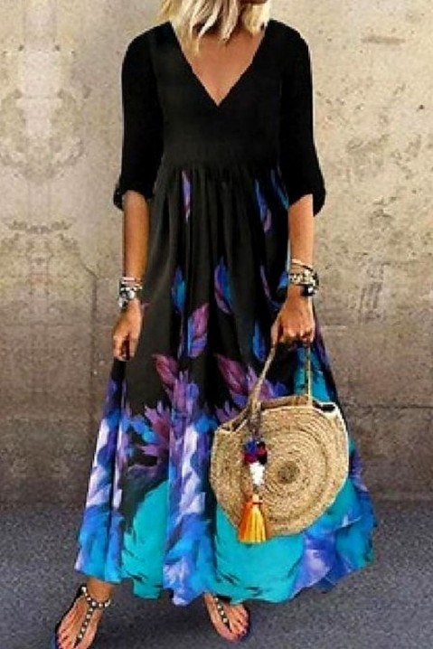 Šaty KROCHEDA BLUE, Barva: mnohobarevná, IVET.EU - Stylové oblečení