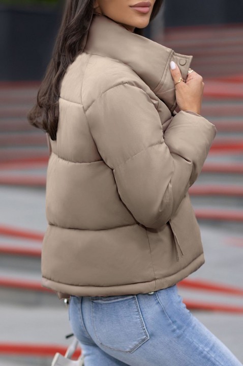 Μπουφάν BANEDA BEIGE, Χρώμα: μπεζ, IVET.EU - Εκπτώσεις έως -80%