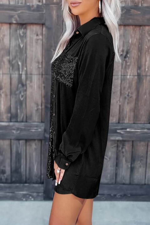 Šaty KROMSEDA BLACK, Barva: černá, IVET.EU - Stylové oblečení