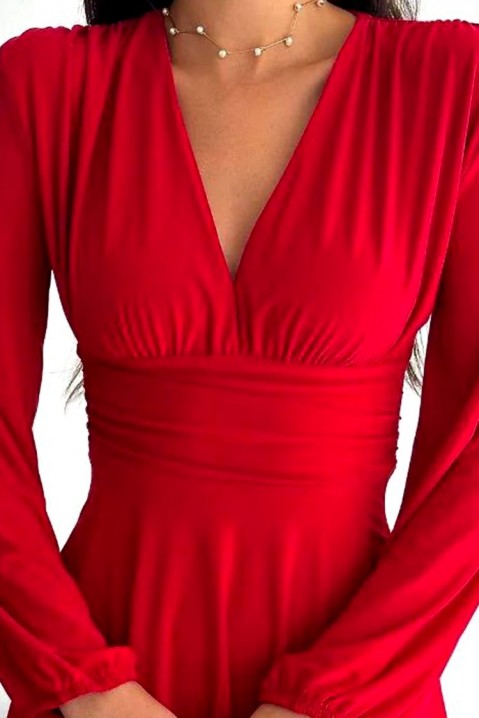 Šaty SABANA RED, Barva: červená, IVET.EU - Stylové oblečení
