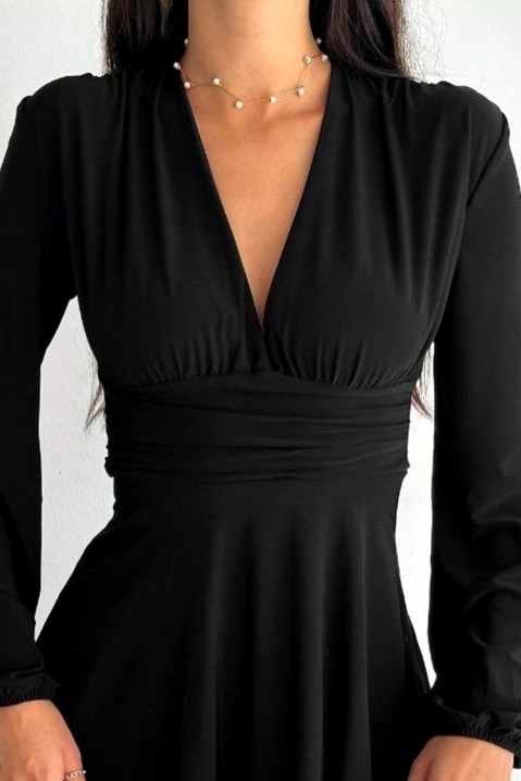 Šaty SABANA BLACK, Farba: čierna, IVET.EU - Štýlové oblečenie