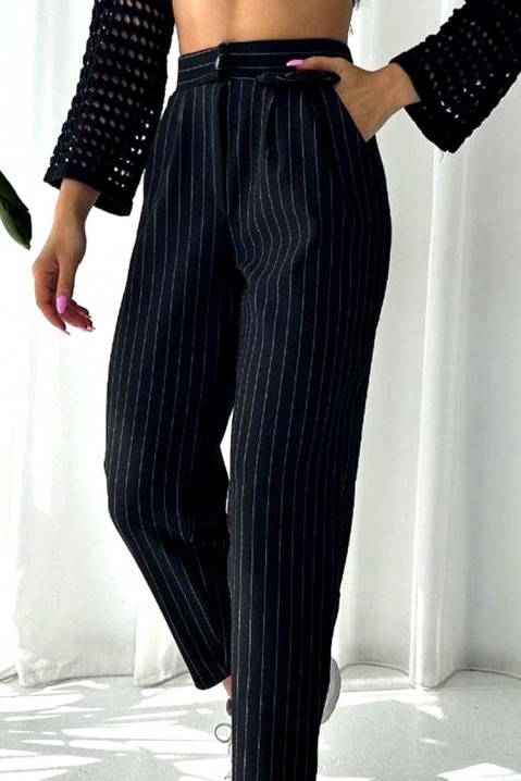 Dámské kalhoty LOMISA BLACK, Barva: černá, IVET.EU - Stylové oblečení